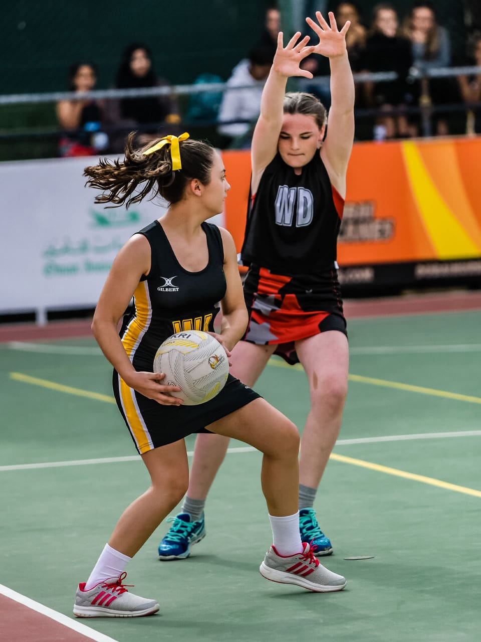 Netball at the Dubai Sevens Stadium