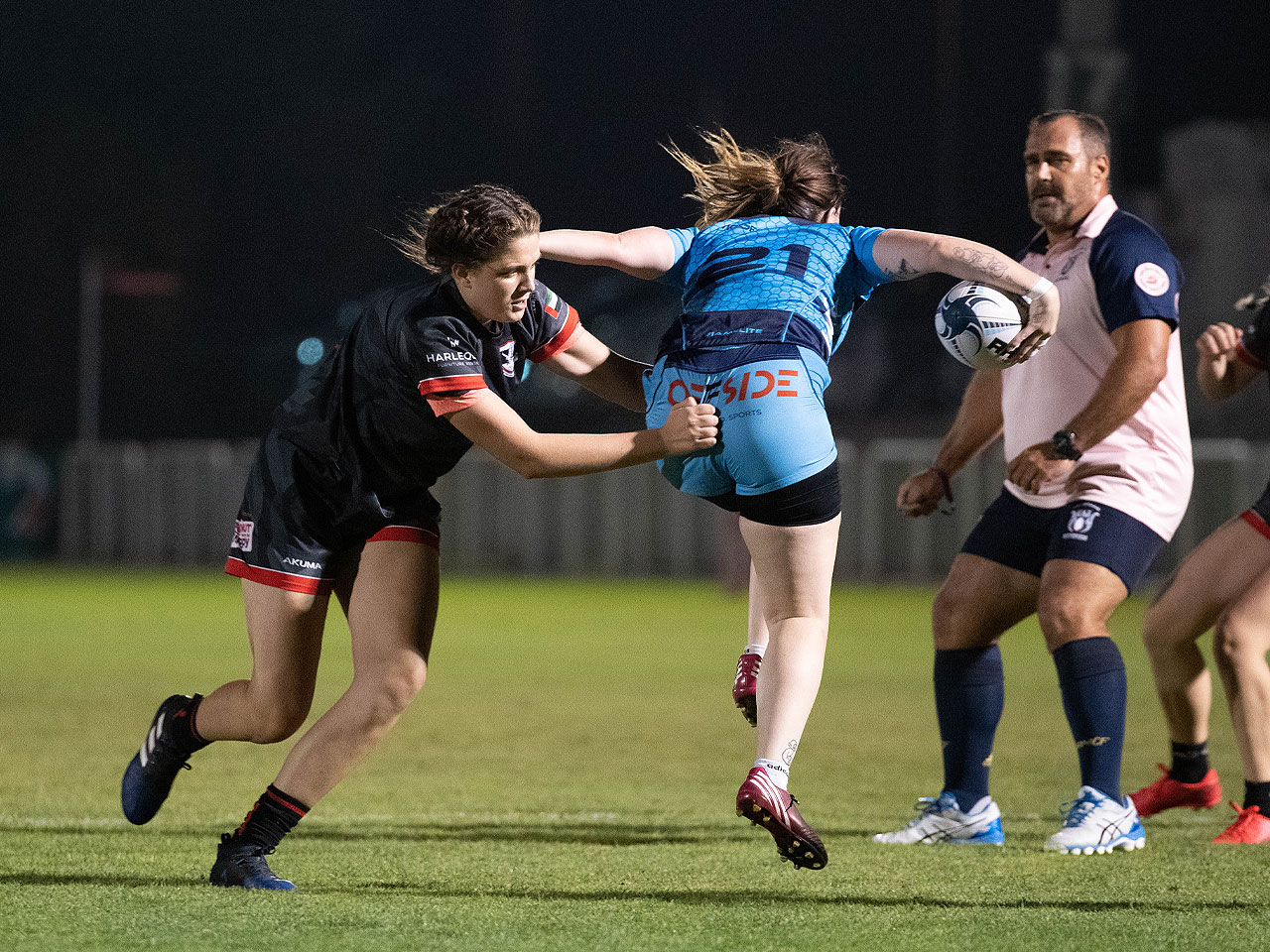 Exiles Ladies romp to win over Dubai Sharks in first senior competitive match